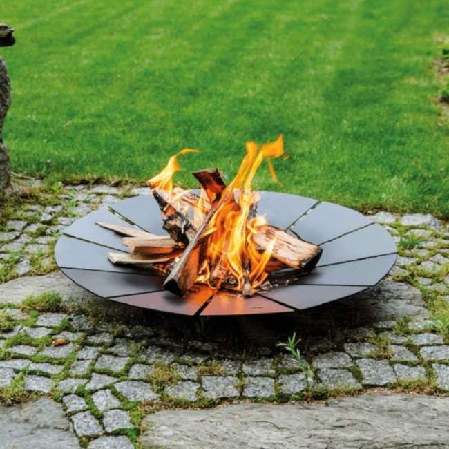 Chic Steel Sunny Fire Pit 68cm